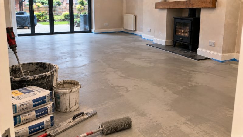 Floor Levelling and Screeding in Southampton
