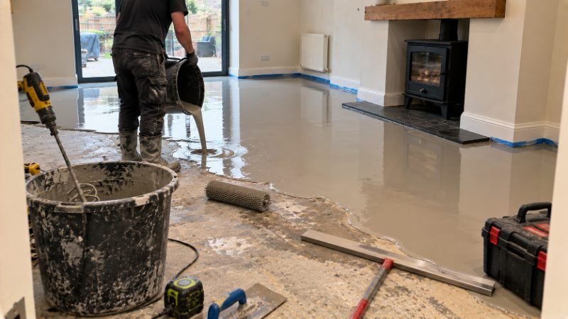 Flooring project in Southampton