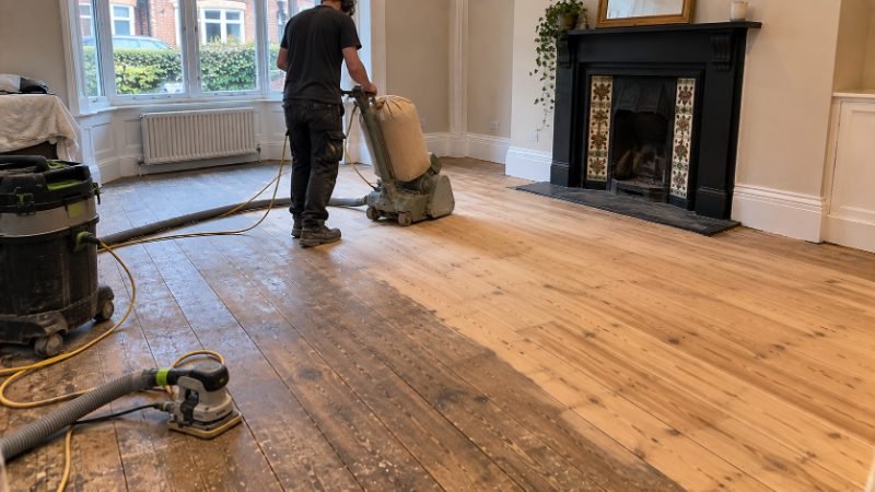 Flooring project in Southampton
