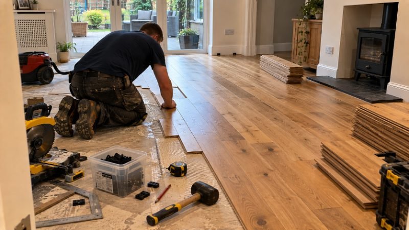 Wood Flooring Installation project — Southampton, Southampton
